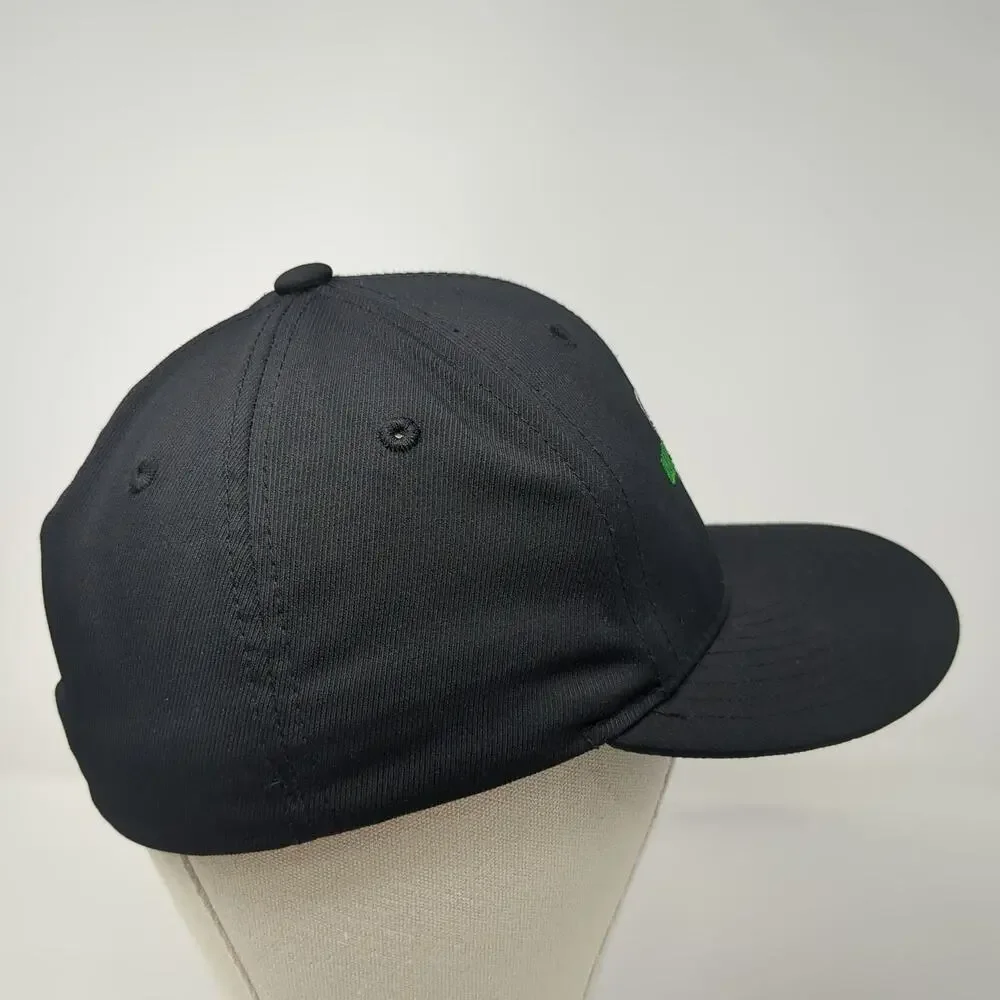 Champro Baseball Cap Black M West Valley Embroidered Stretch Fit Grey Under Hat